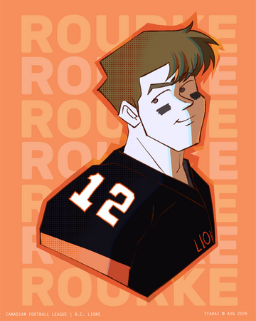 Nathan Rourke. Quarterback from Canadian Football League (CFL).
